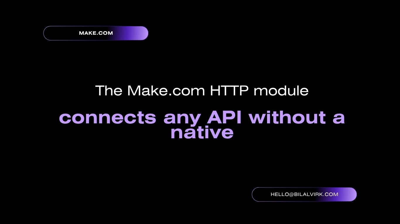 Make.com HTTP Module Tutorial: How to Connect Any API Without a Native Connector