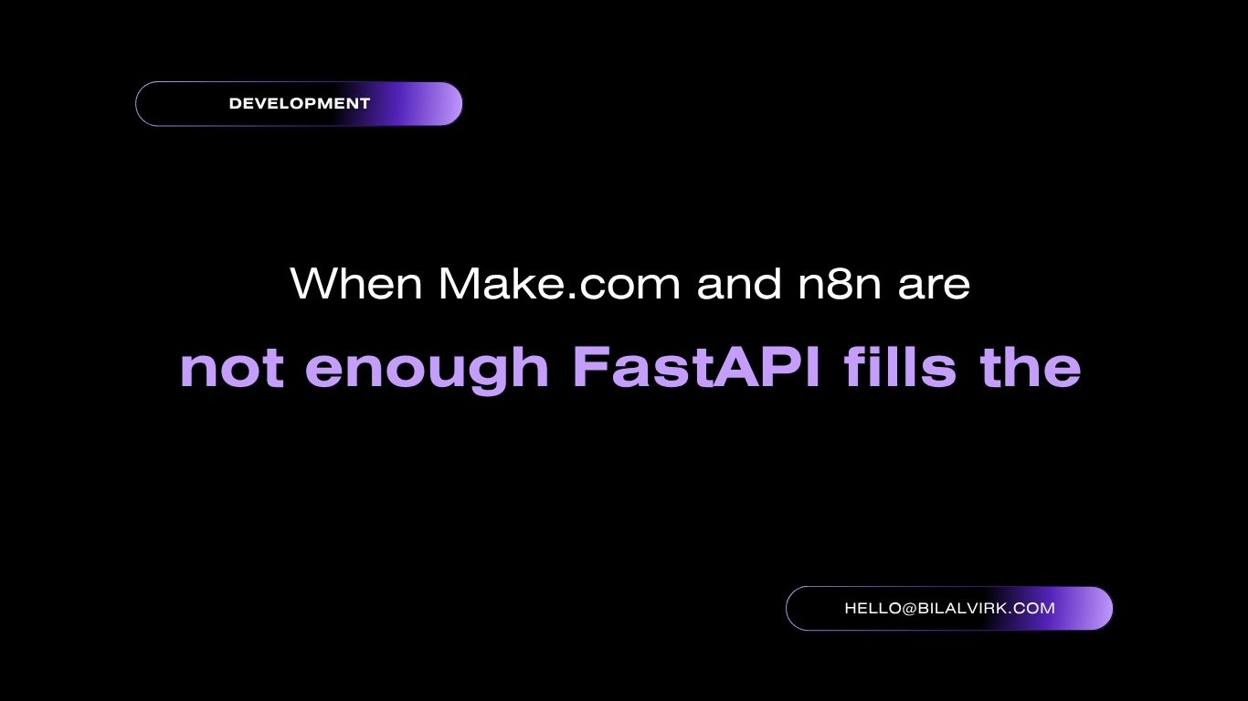 Python FastAPI Webhook Automation: How to Build a Reliable Backend for Your Automation Stack
